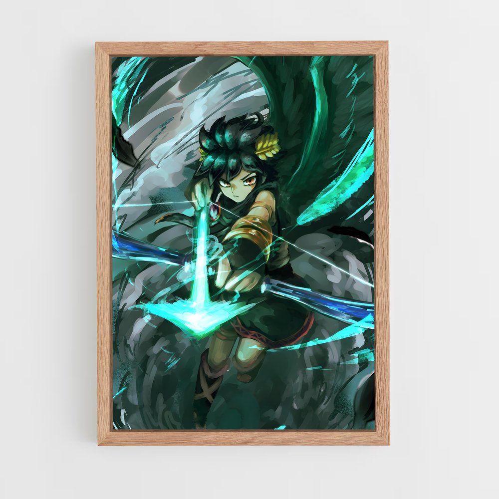 Poster Dark pit – affiche Super Smash Bros (vue 4)